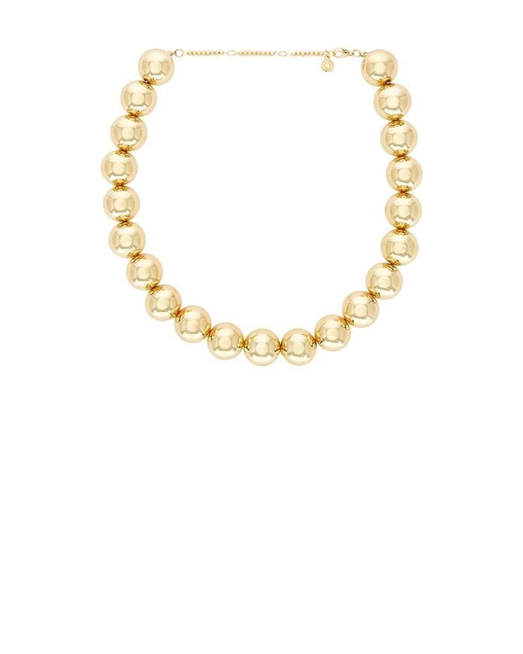 BaubleBar Metallic Jane Beaded Necklace