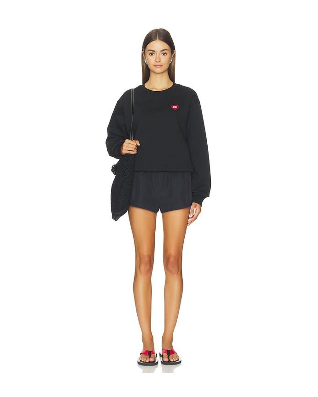 FAVORITE DAUGHTER Black The Heart Sweater