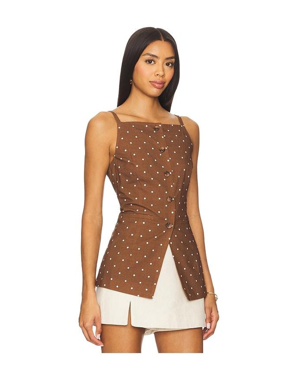 Elodie the Label Brown Elsie Top