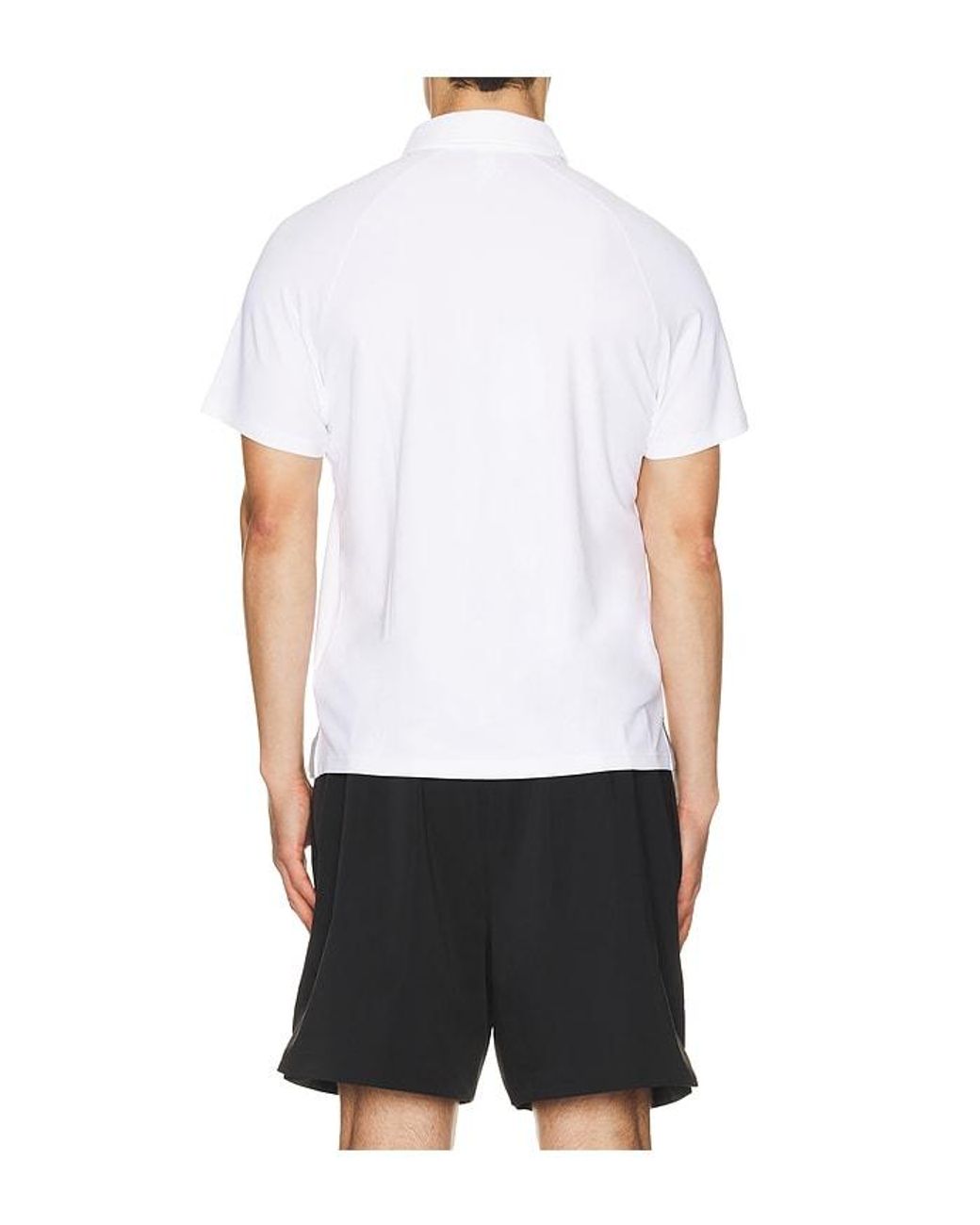 Rhone White Regatta Pique Polo for men