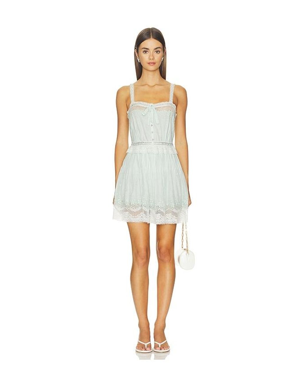 LoveShackFancy White Hadlee Dress