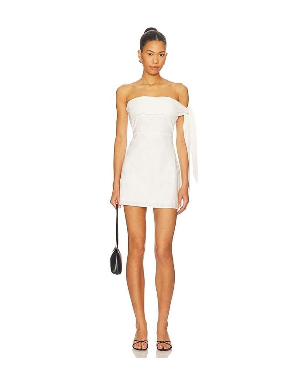 SNDY'S White Jaymie Mini Dress