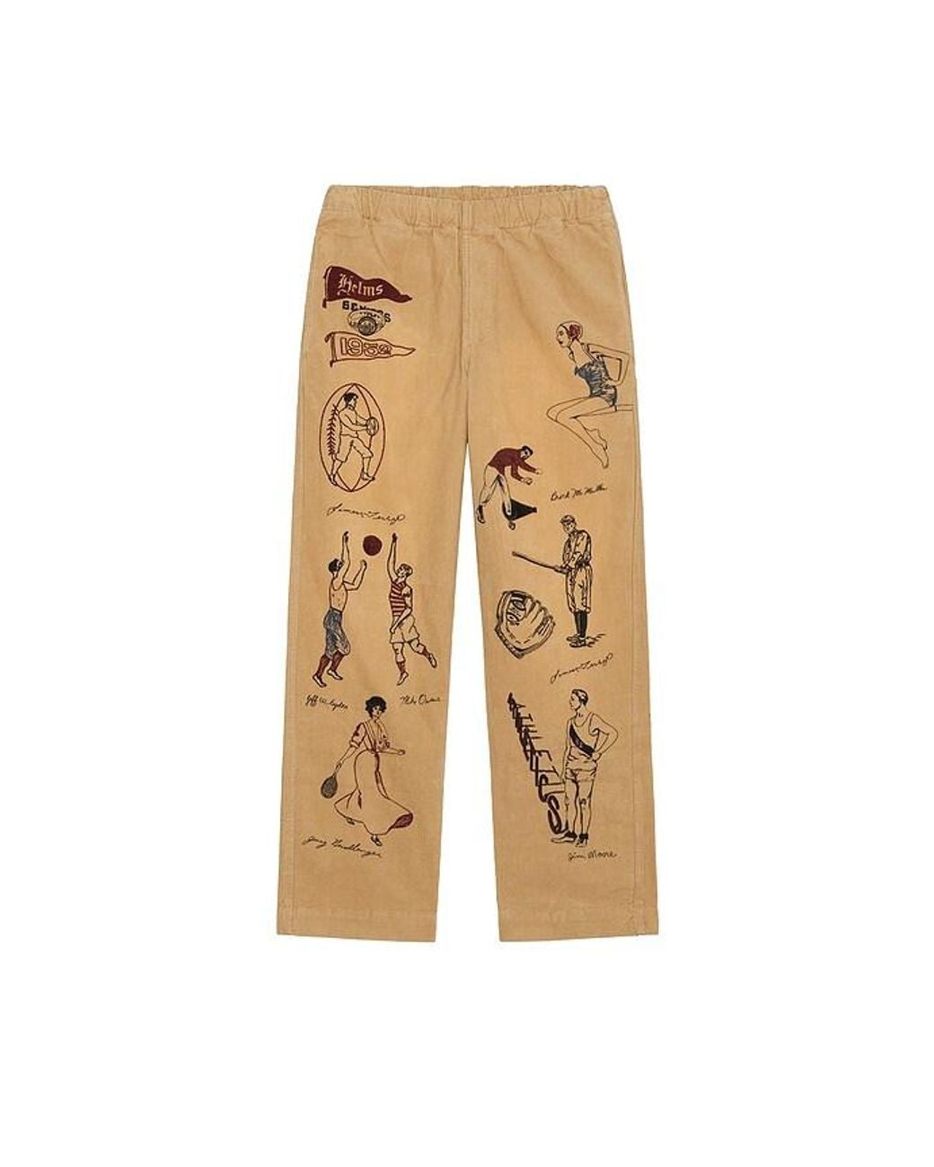Samuel Zelig Natural Varsity Pant for men