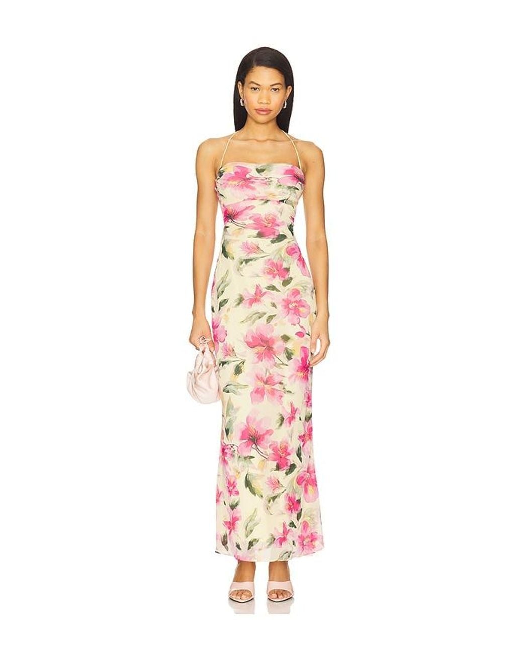 MORE TO COME White Gabriela Maxi Dress