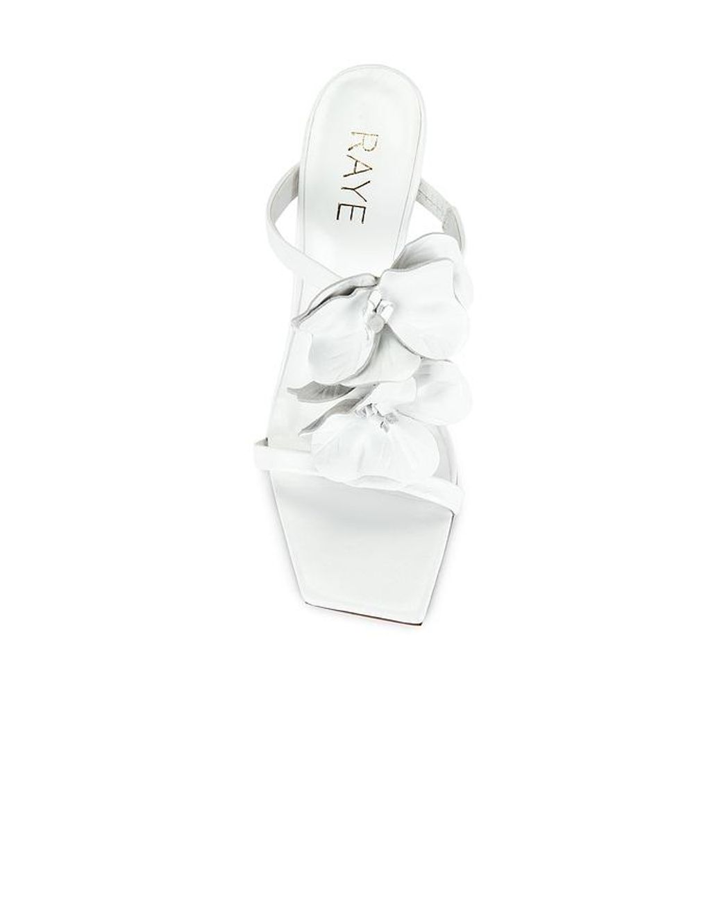 Raye White Sandale Solana