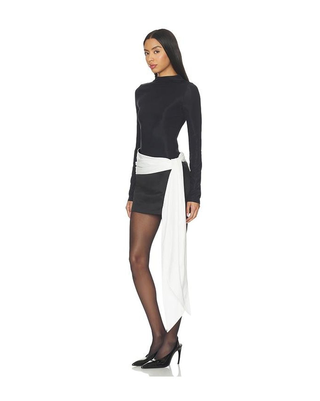 Benni Black Dakota Long Sleve Mini Dress