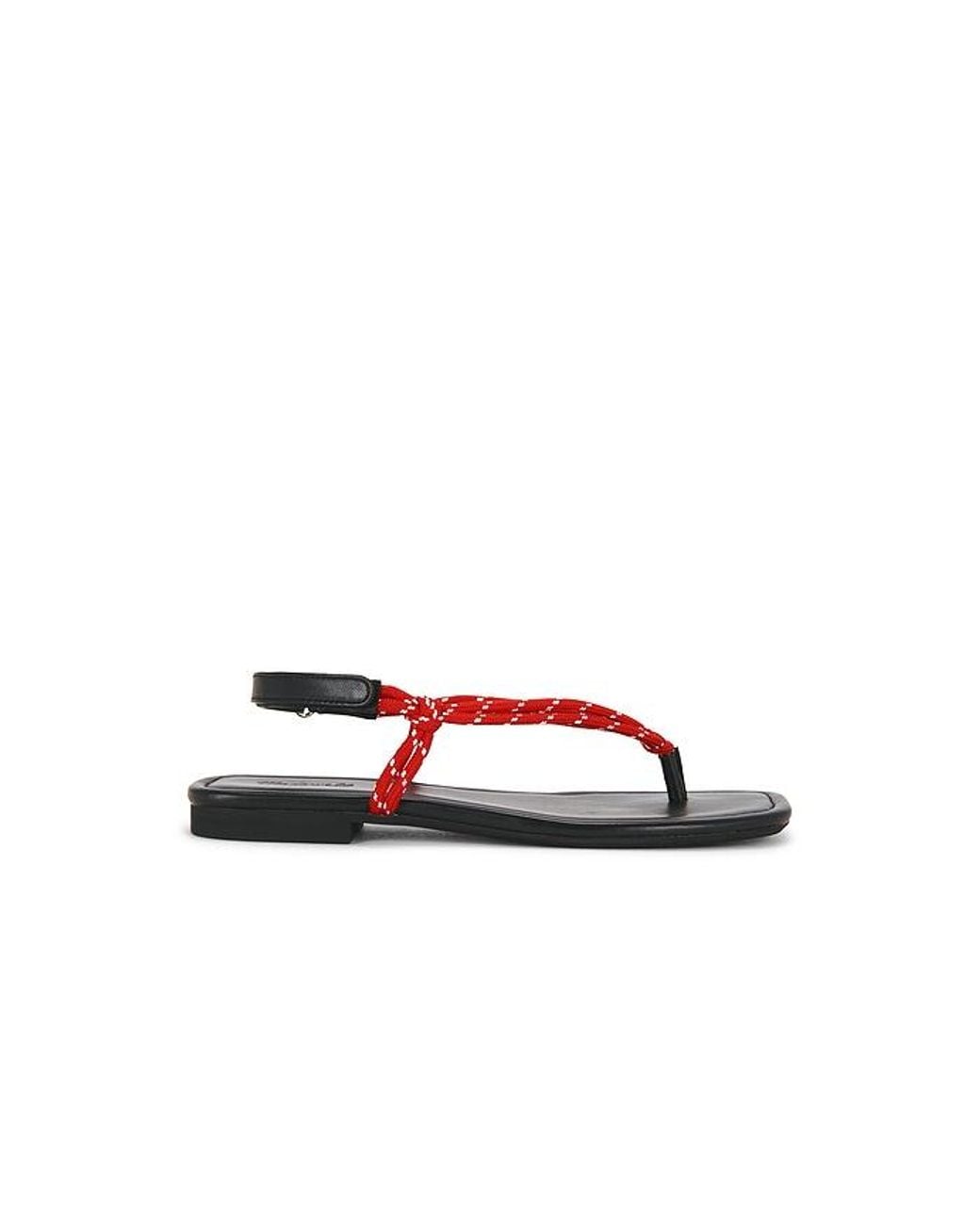Madewell White Aliyah Paracord Sandal