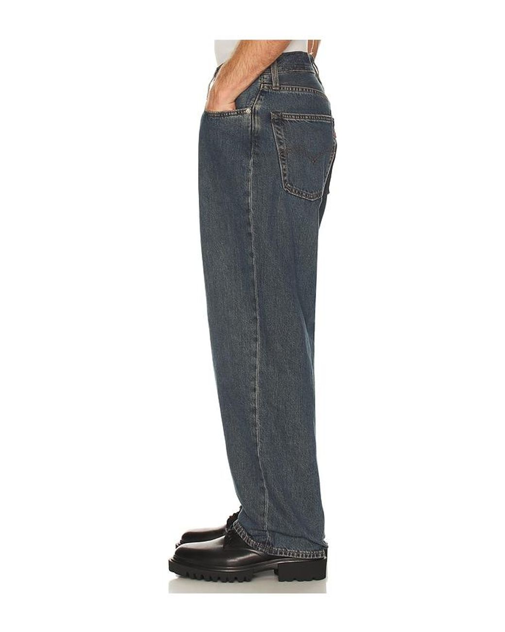 Levi's Blue 578 Baggy Jeans for men