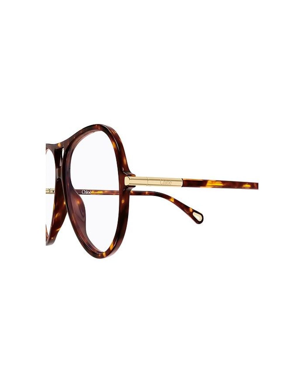 Chloé Blue Round Sunglasses