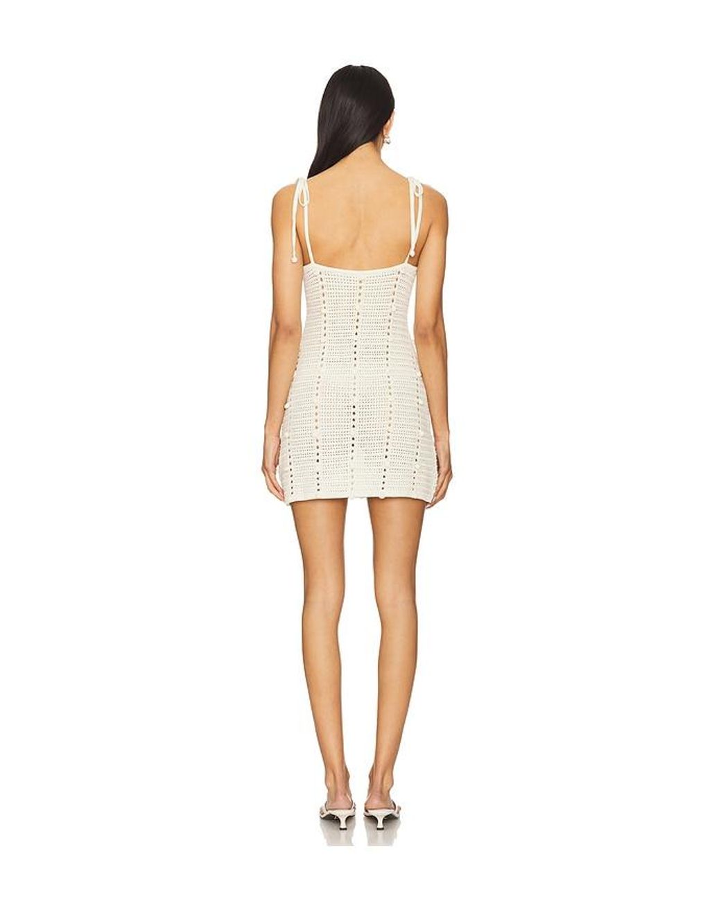 Devon Windsor White Kleid Katherine