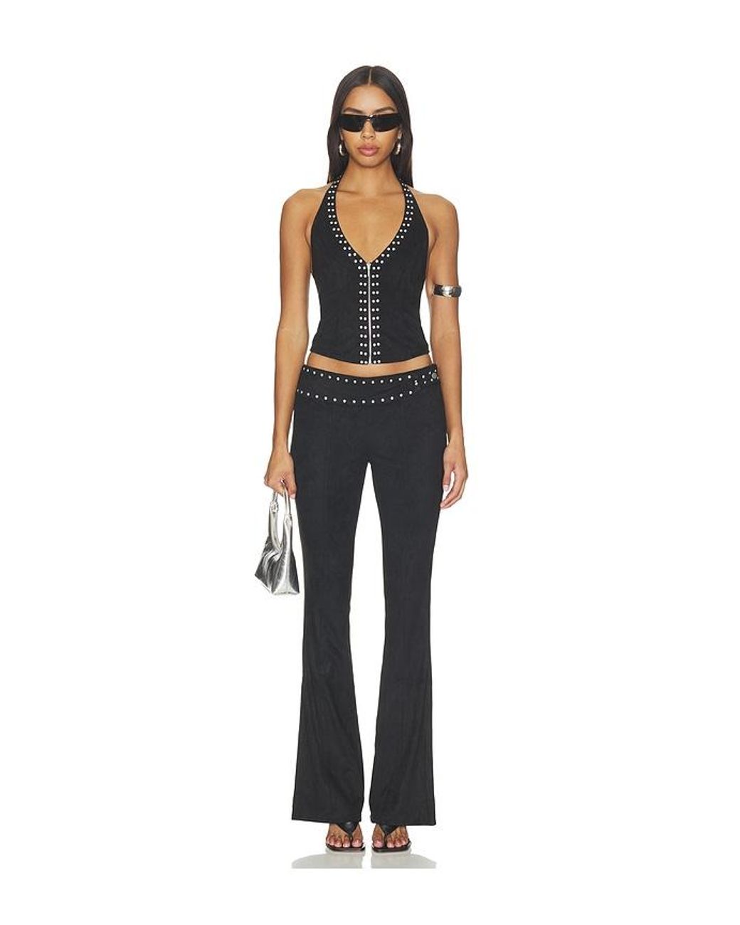 I.AM.GIA Black Seraphine Halter Top