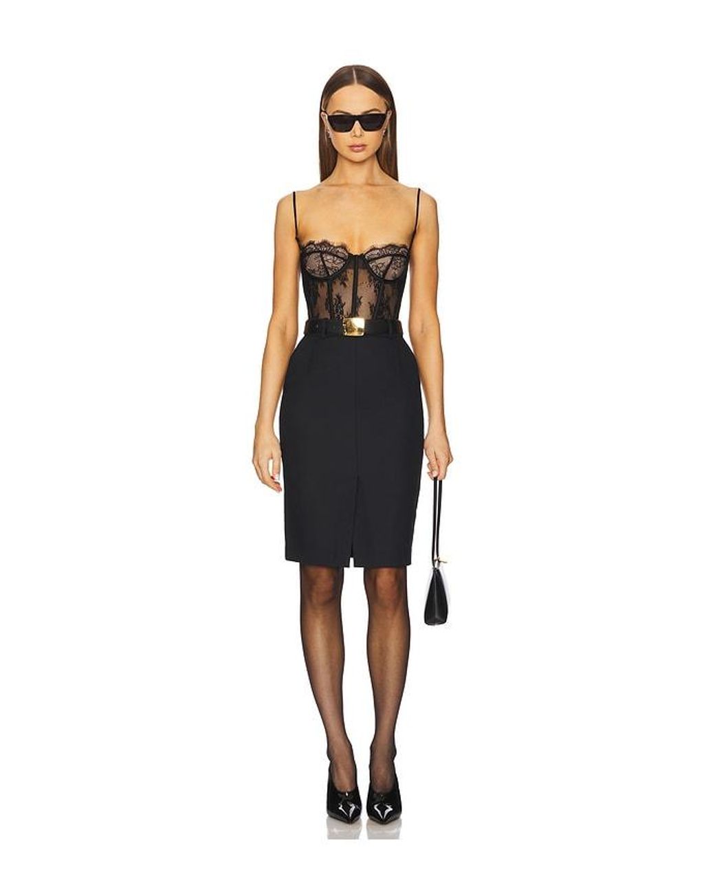 retroféte Black Gisela Bodysuit