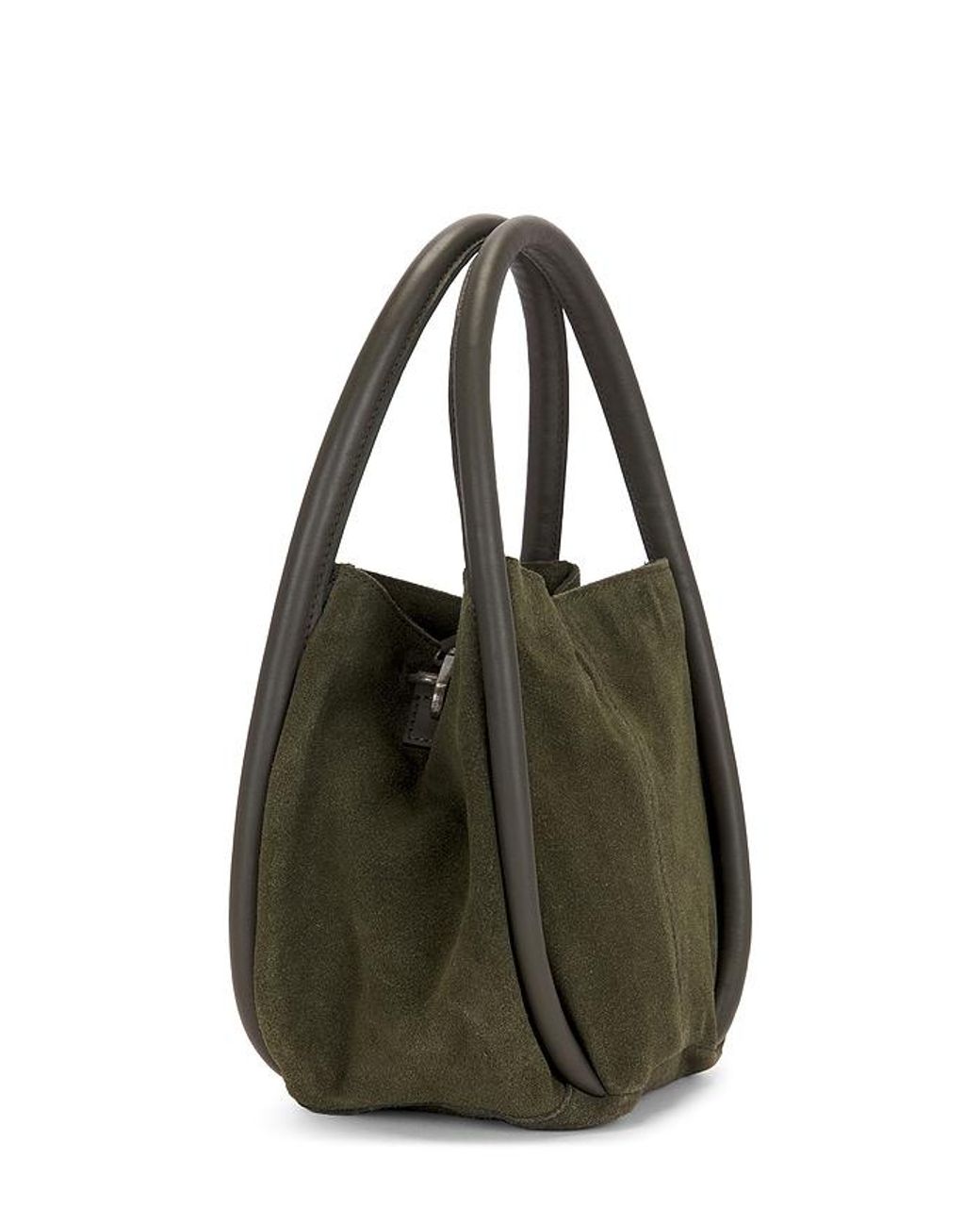 Free People Green Barlow Bucket Bag