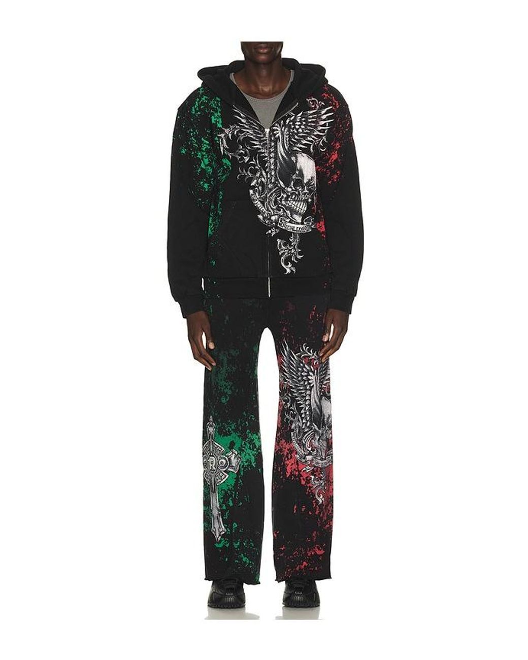 Affliction Black X Fuerza Regida Crazyz Sweatpant for men