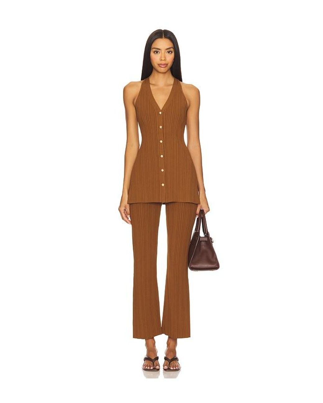 Veronica Beard Brown Massaro Pant