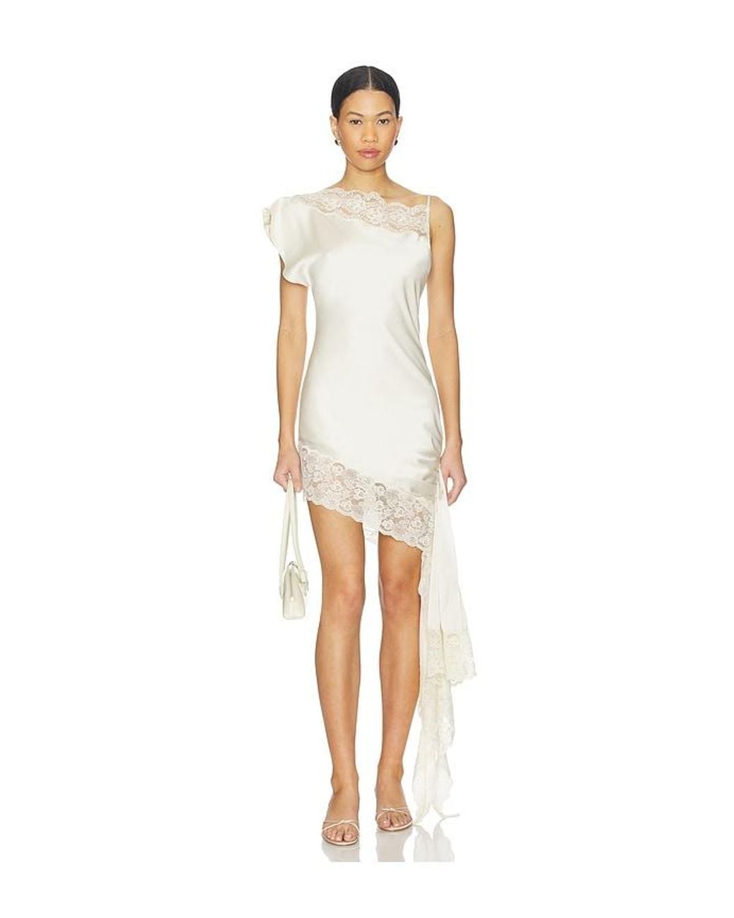 Lovers + Friends White Nataliya Mini Dress