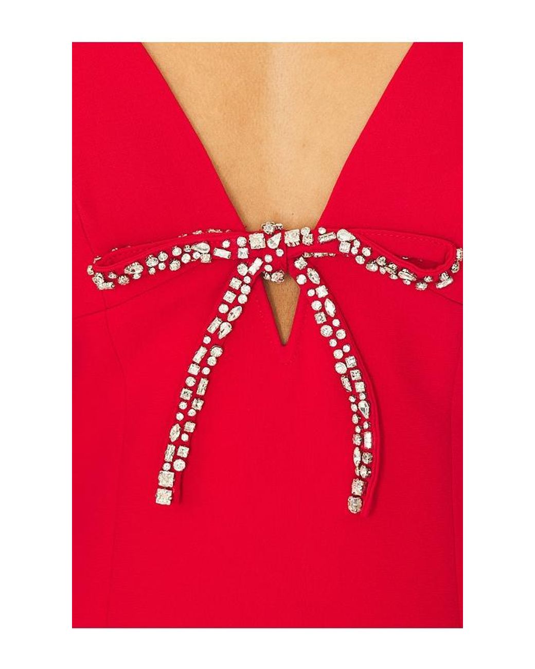 Vestido Largo Adele En Color Rojo Talla (También En 10, 8) Cinq À Sept de color Red