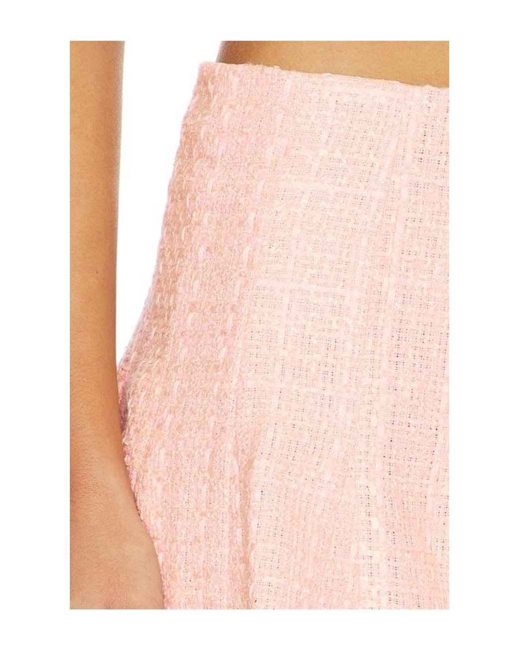Alice + Olivia Pink Zona Godet Mini Skirt