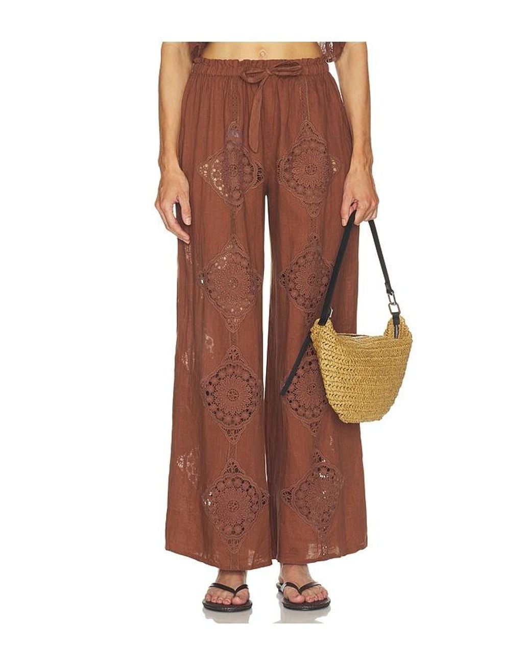 Tularosa Brown Claudia Pant