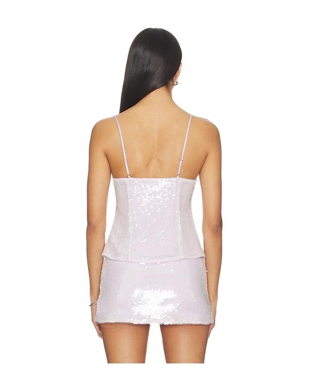 Lovers + Friends White Lola Top