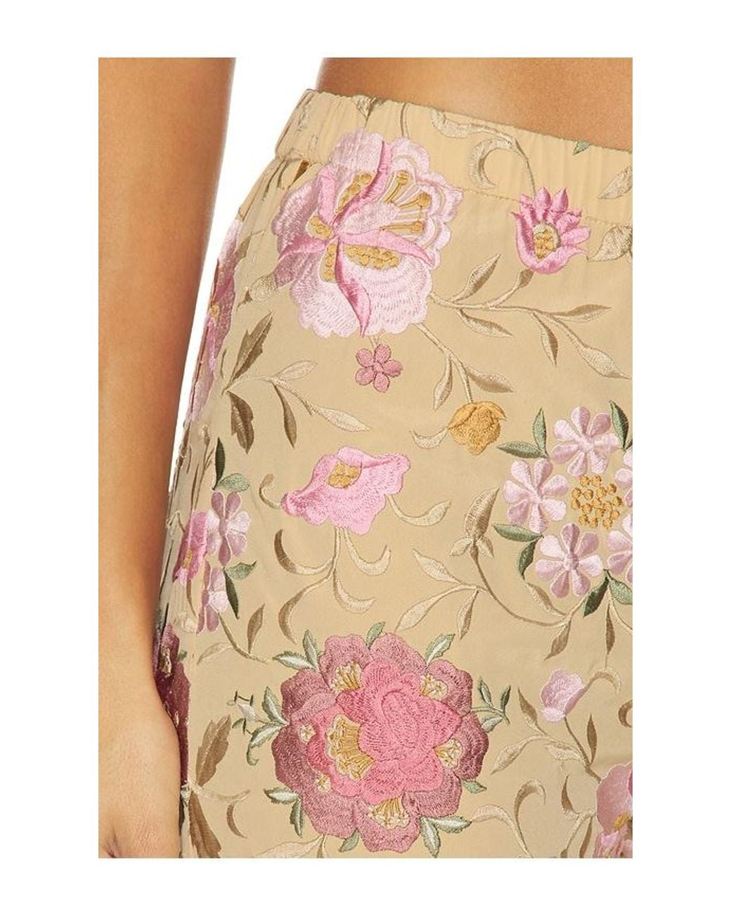 LoveShackFancy Natural Janae Pant