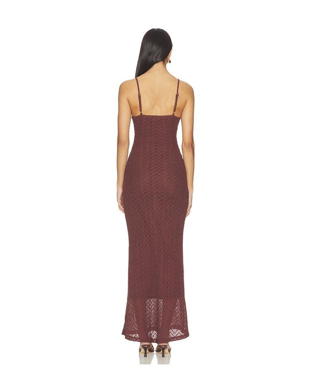 superdown Purple Kailani Maxi Dress