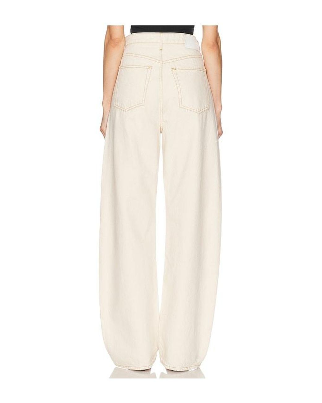 GRLFRND White Austen High Rise Curve Jeans