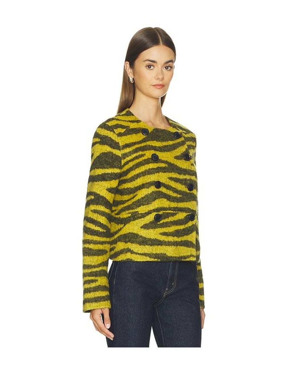 Proenza Schouler Yellow Courtney Jacket