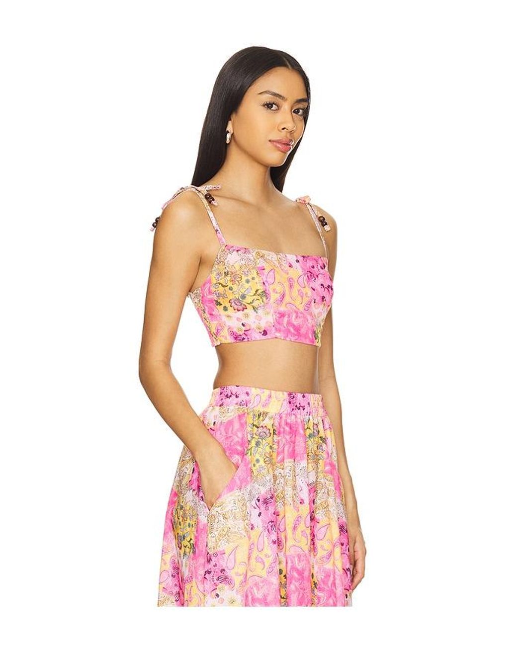 Peixoto Pink Esti Top