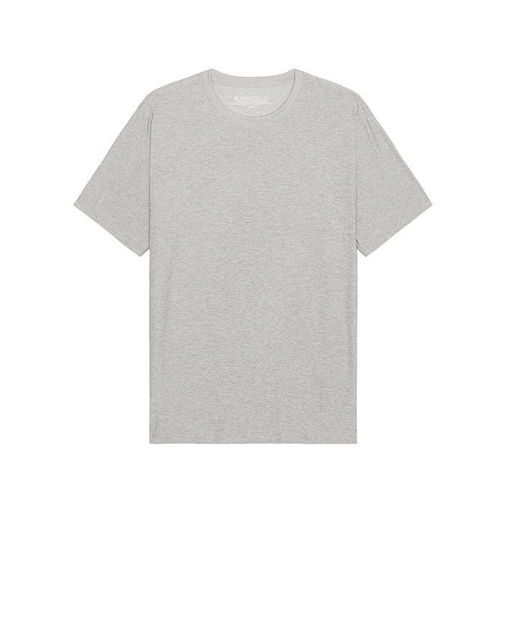 Beyond Yoga White Always Beyond Crew Tee 2.0 for men