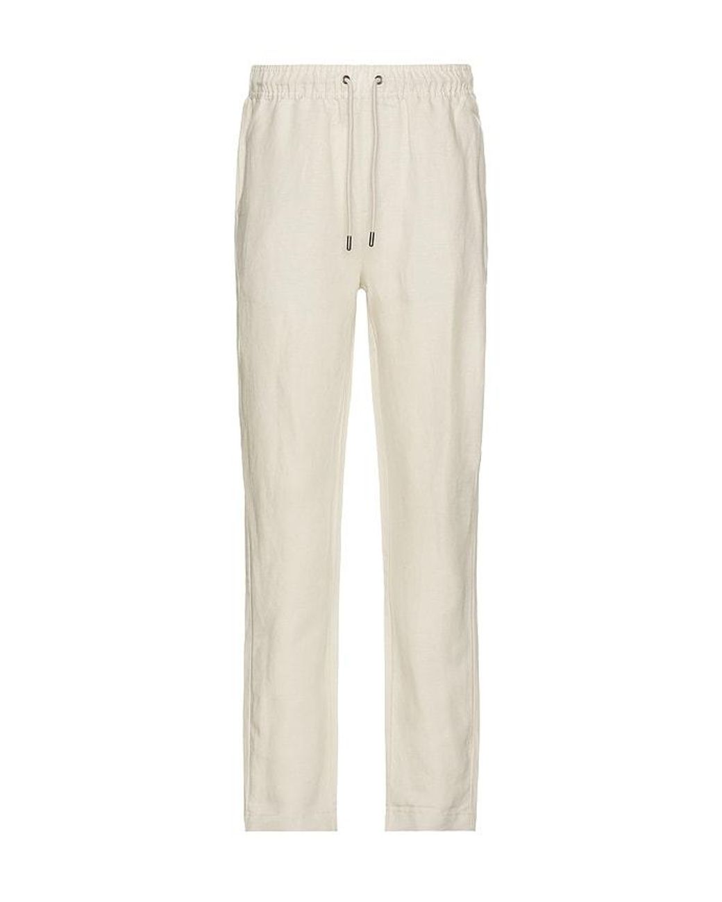 Onia White Air Linen Pull-On Pants for men