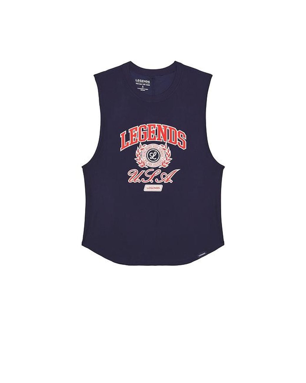 Legends Blue Circuit Usa Tank for men