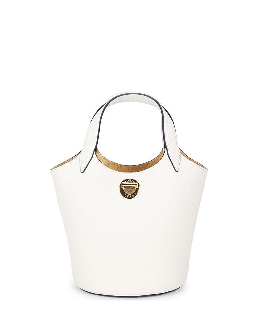 Veronica Beard White Anchor Bag