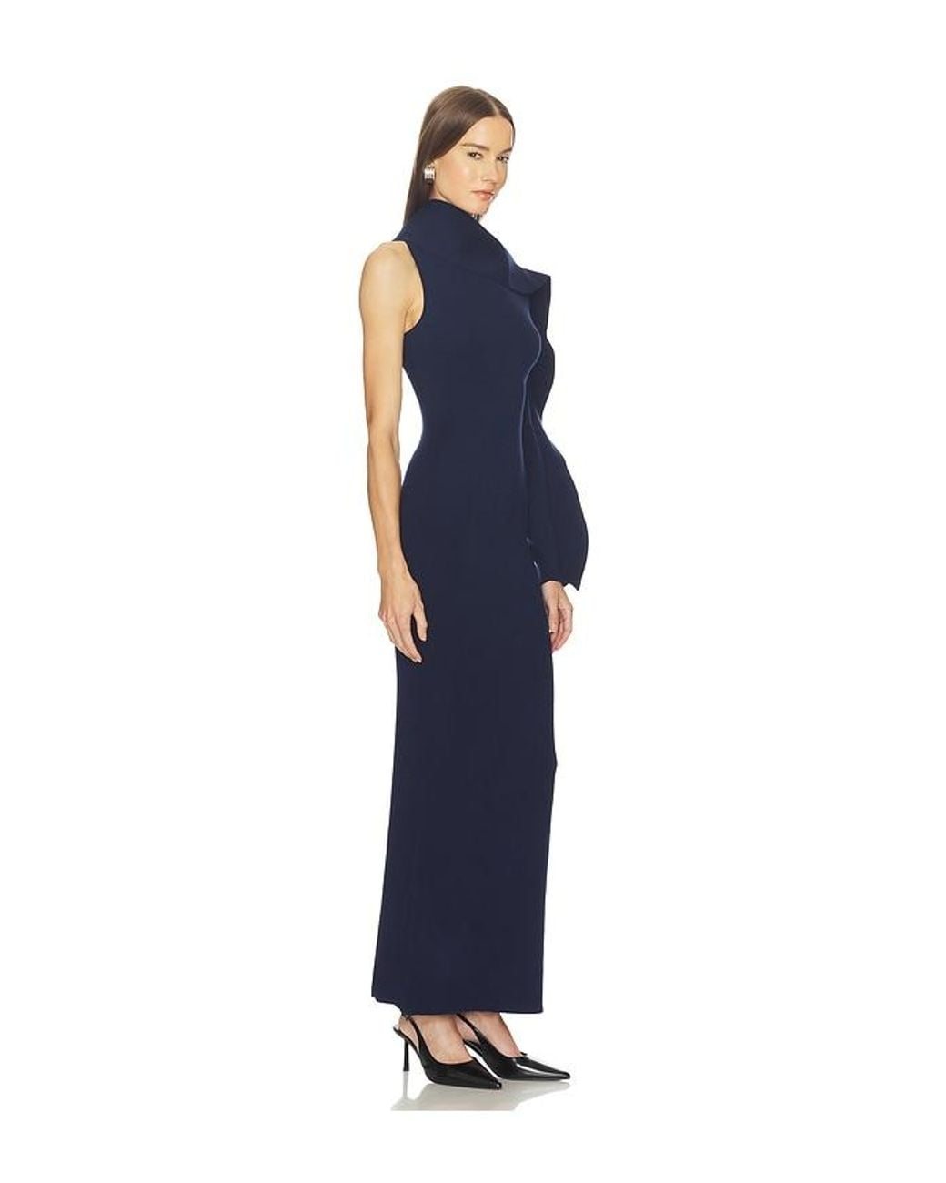 SRG Blue Himani Compact Knit Dress