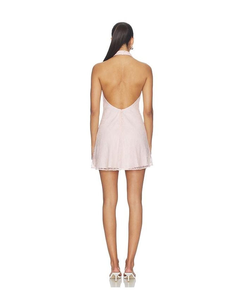 MAJORELLE White Cassie Mini Dress