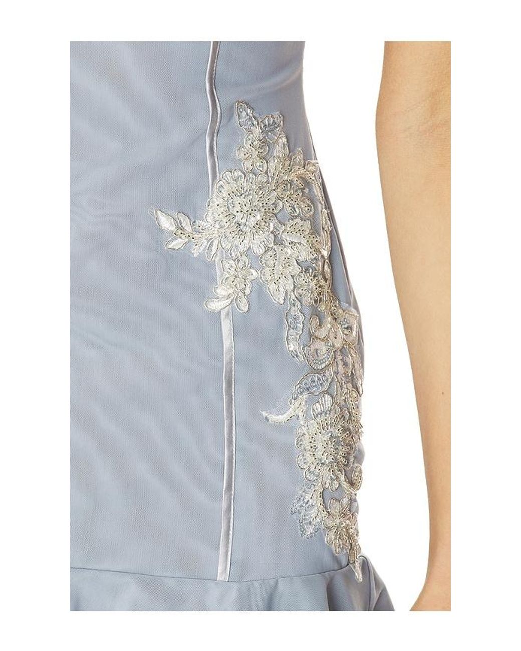 I.AM.GIA Blue Jiji Applique Mini Dress