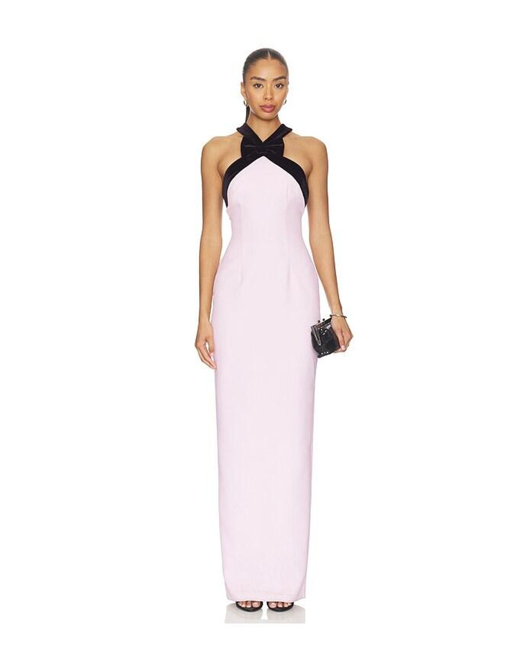SAU LEE White Eloise Gown