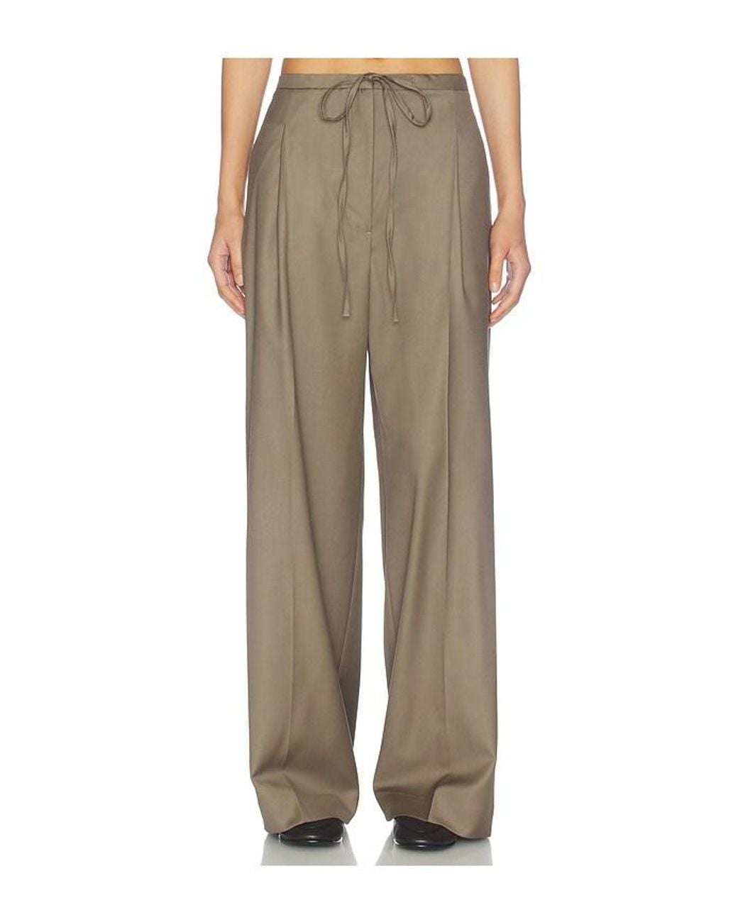 Rohe Natural Relaxed Drawstring Trousers