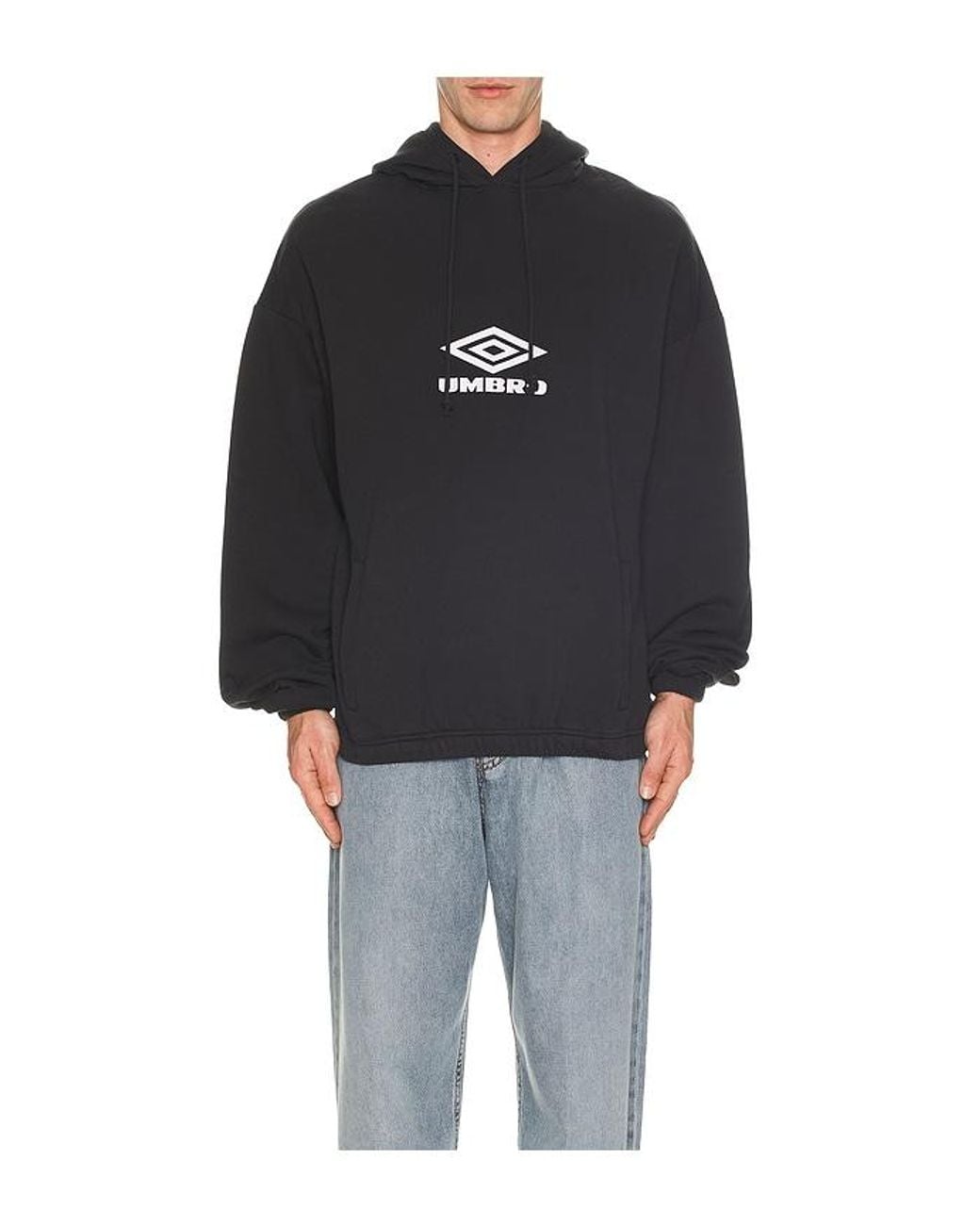 Umbro Black Masked Og Logo Hoodie for men
