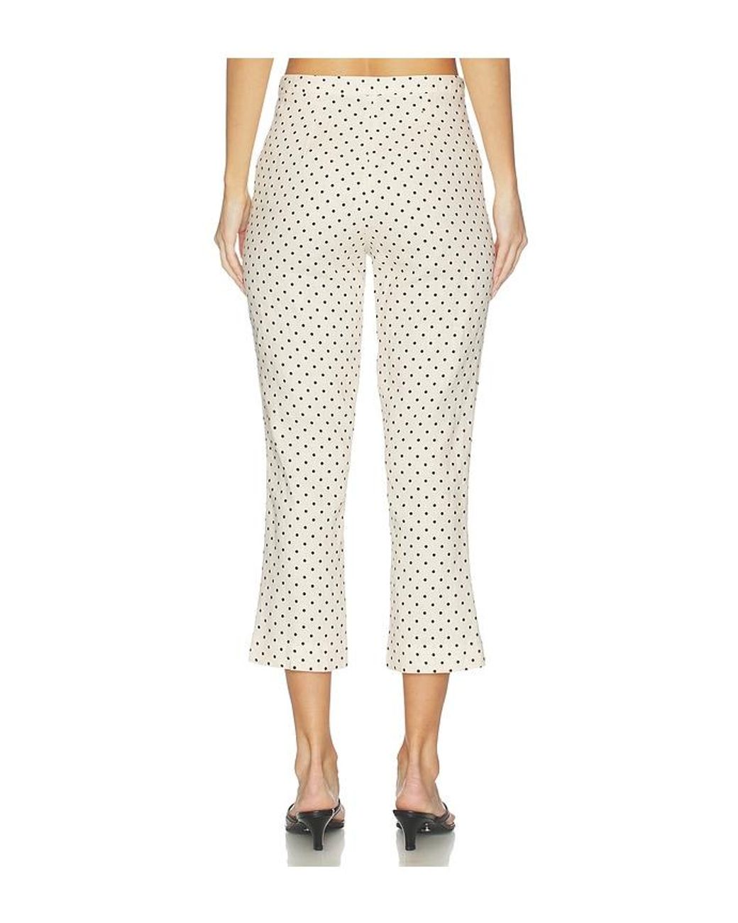 Faithfull The Brand White Iria Capri Pant