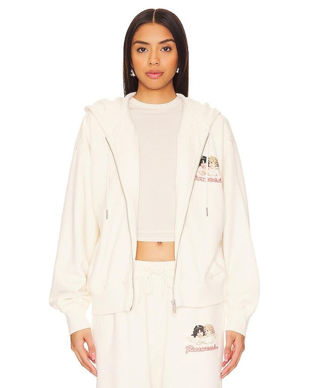 Fiorucci store white hoodie