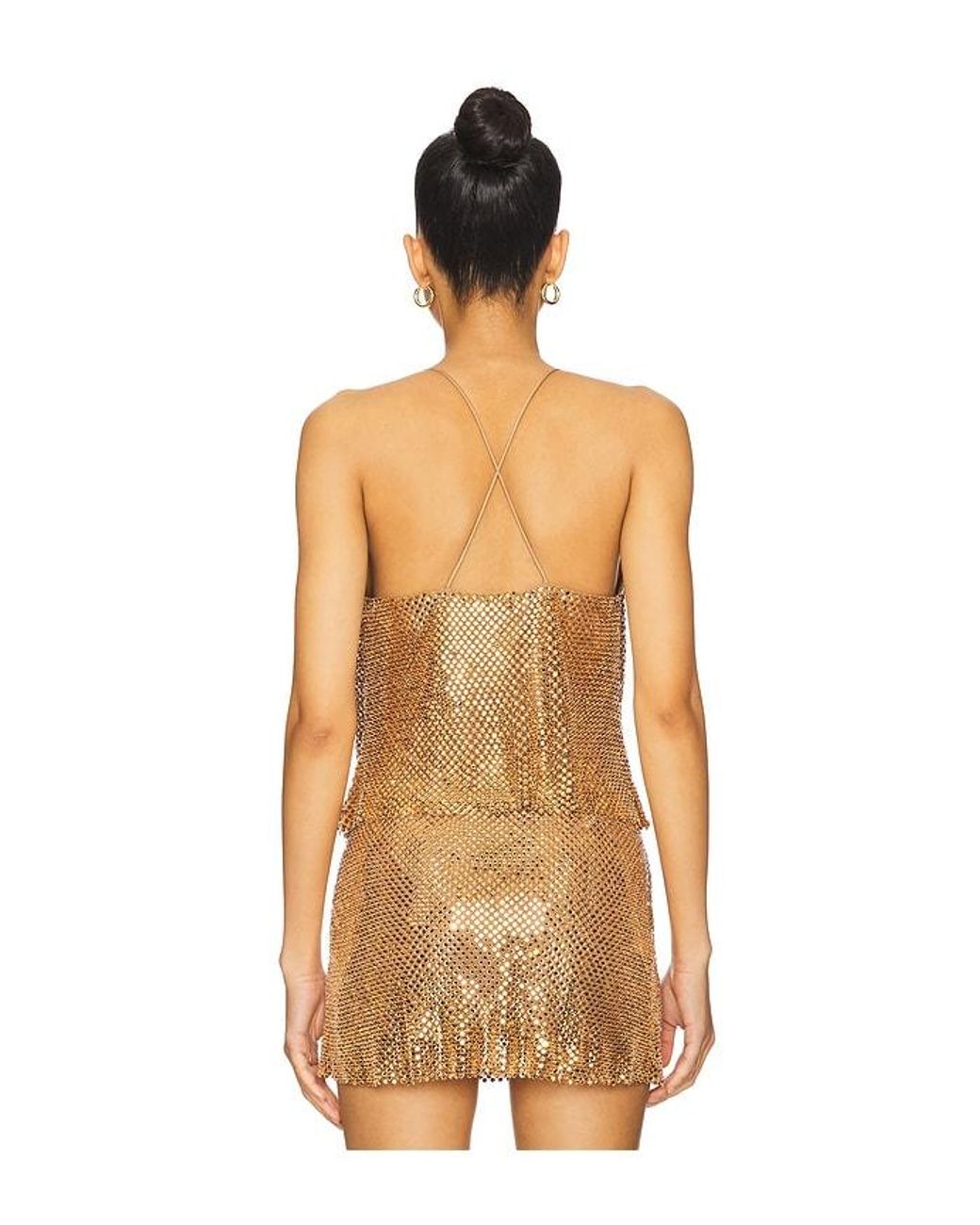 retroféte Natural Shiloh Embellished Cami