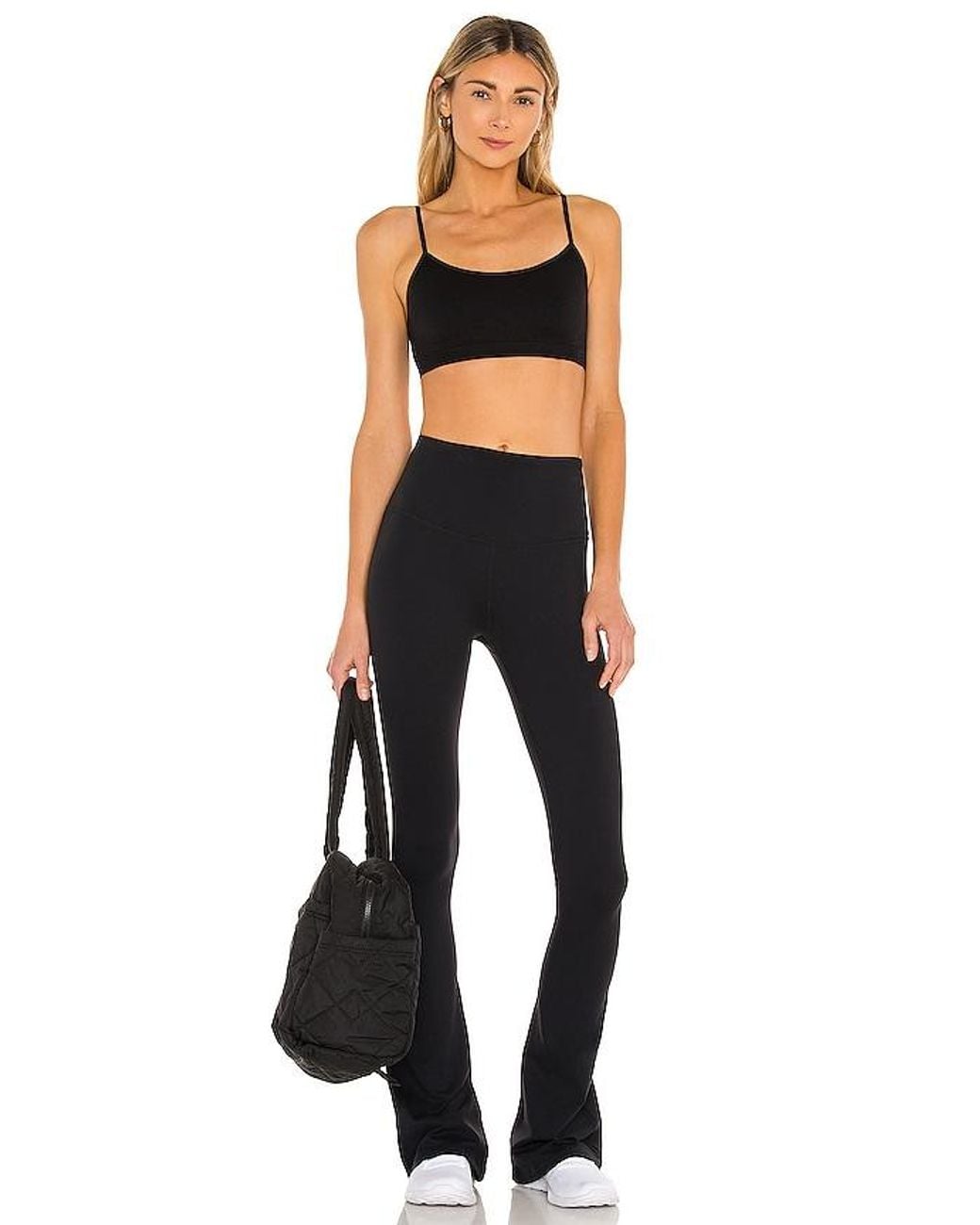 Splits59 Black Raquel High Waist Supplex Flare 32” Legging