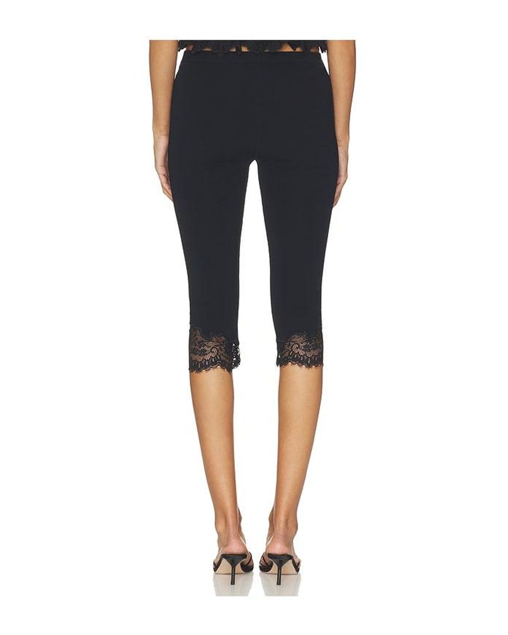 Tularosa Blue Dora Knit Lace Capri