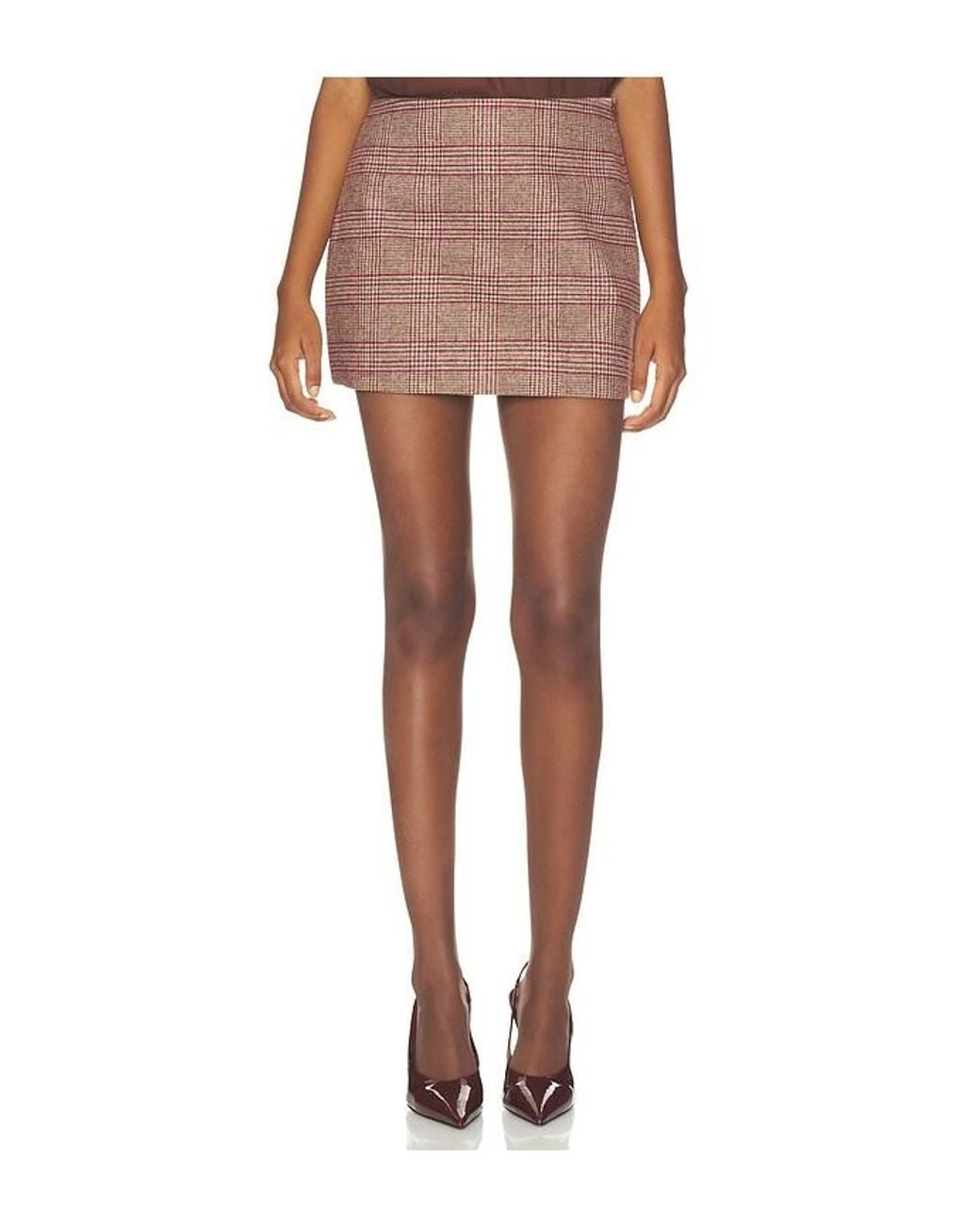 retroféte Multicolor Tierra Skirt