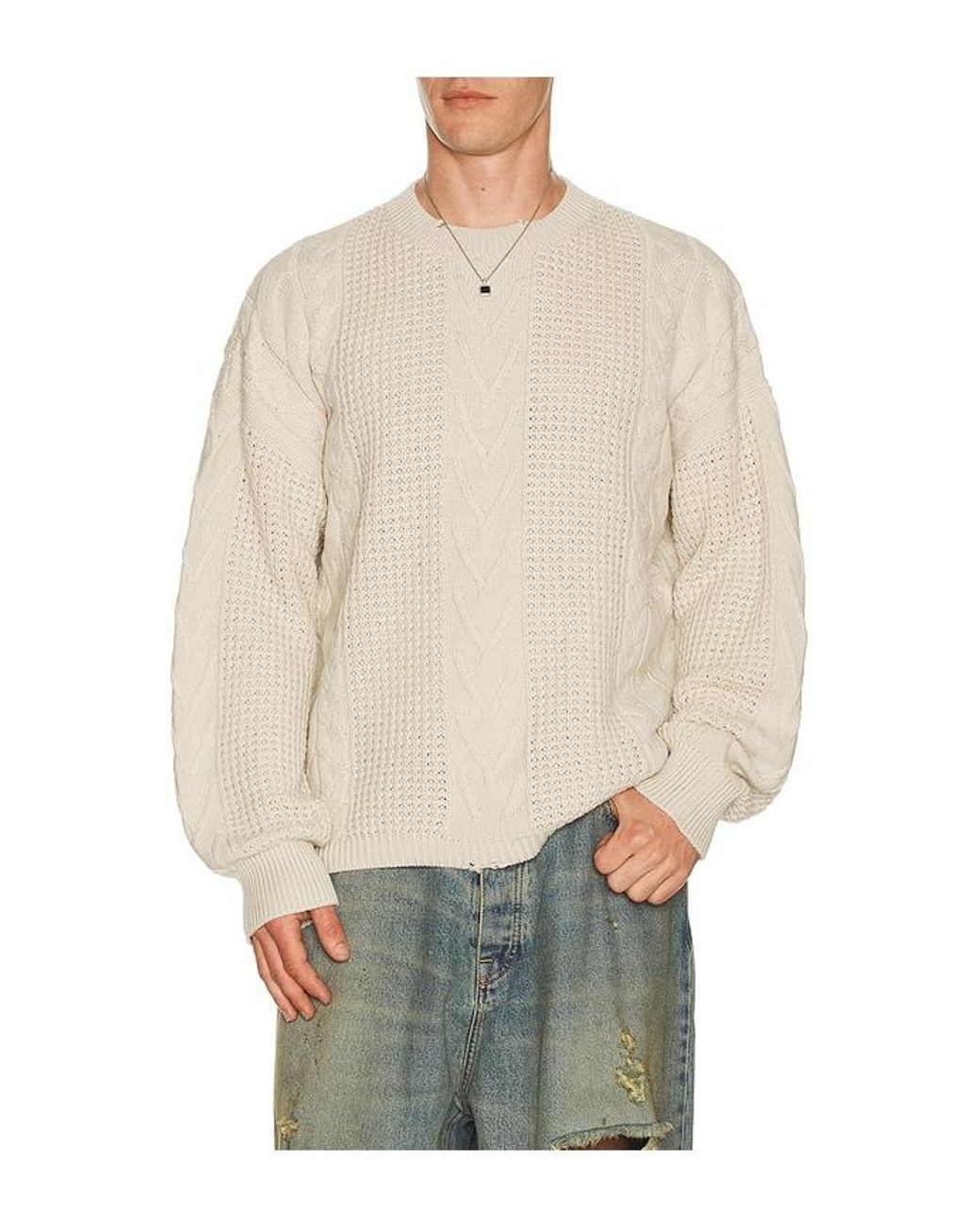 PULL en White AllSaints pour homme en coloris Natural