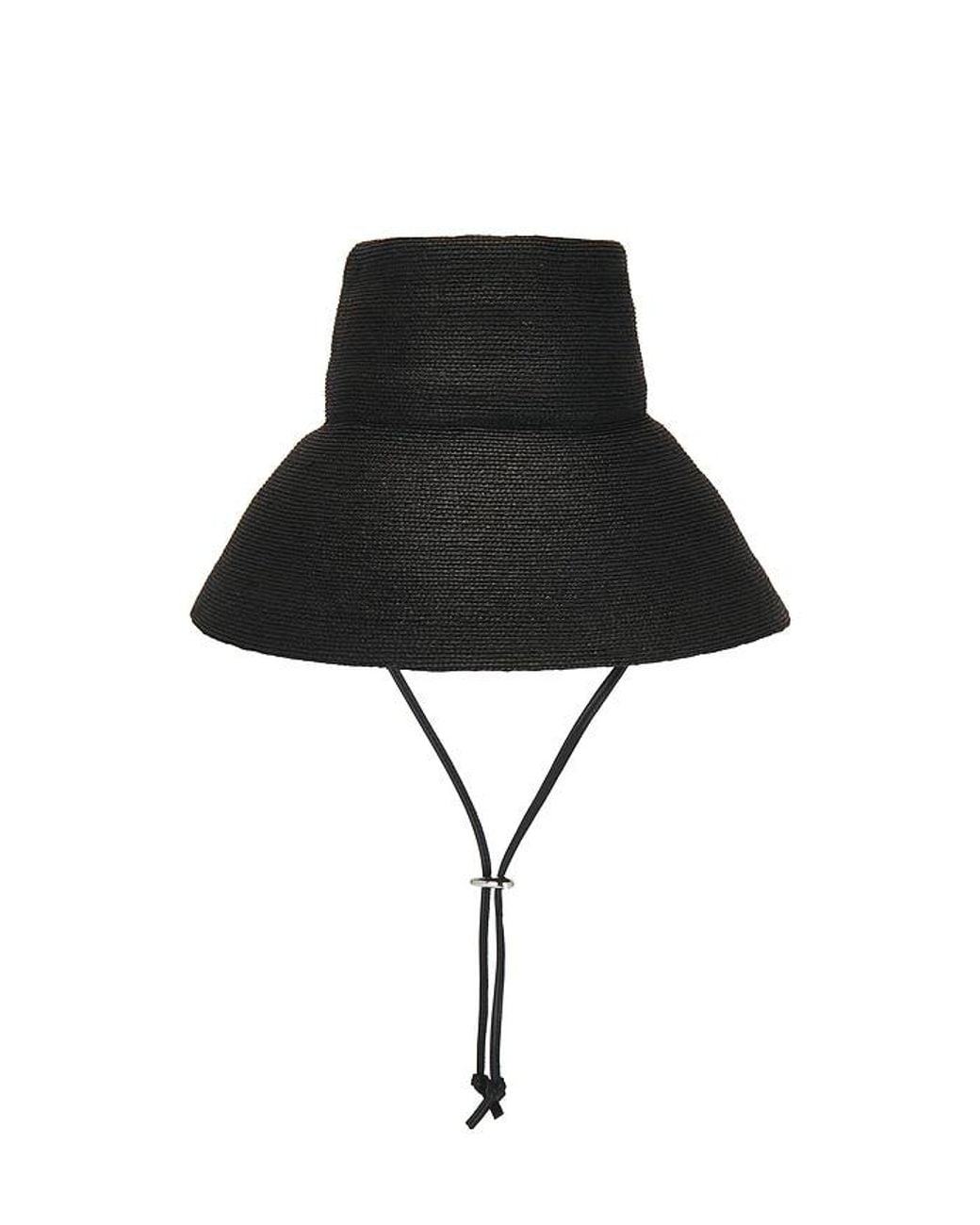 Janessa Leone Black Suni Hat