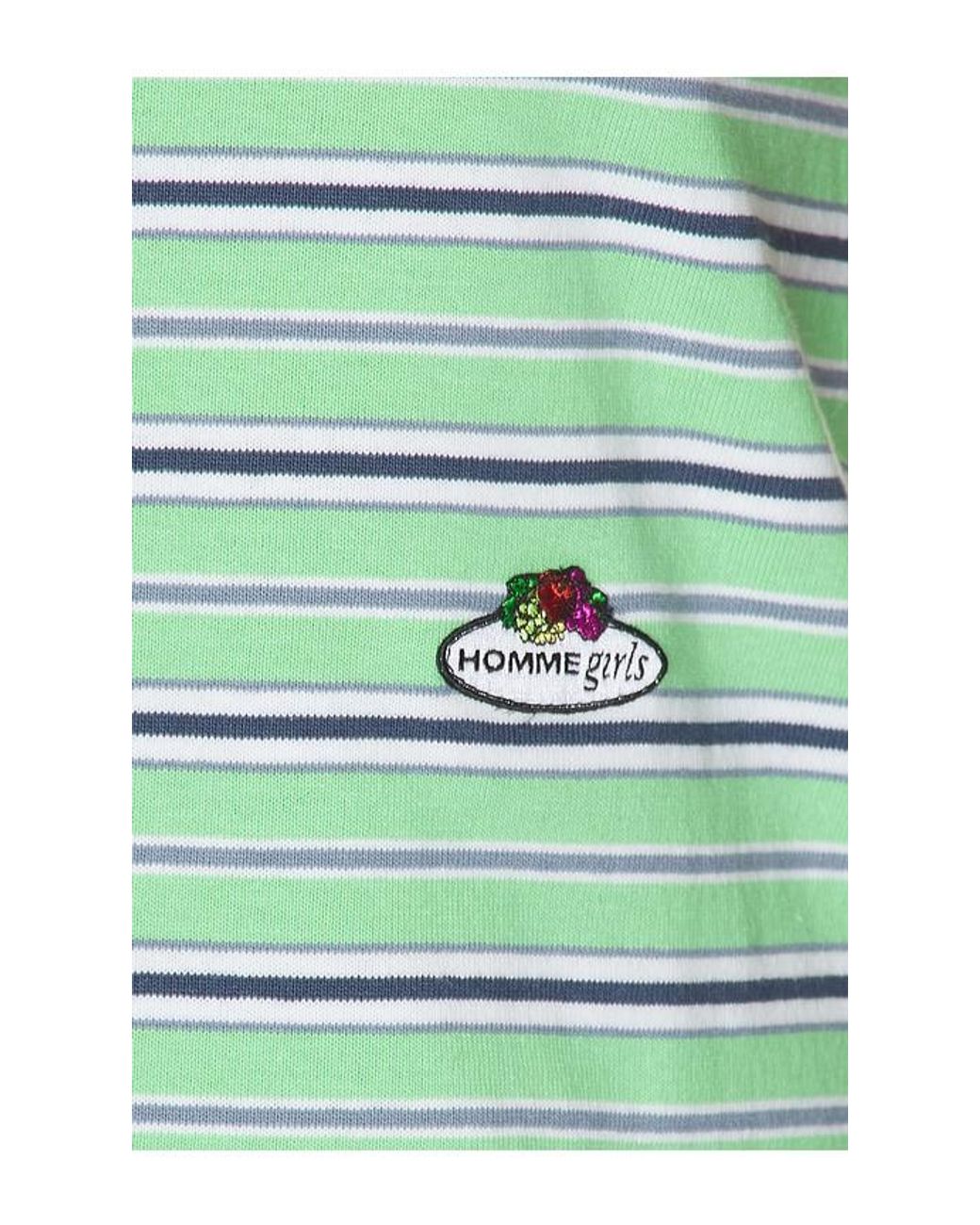 HOMMEGIRLS Green X Fruit Of The Loom Baby Polo