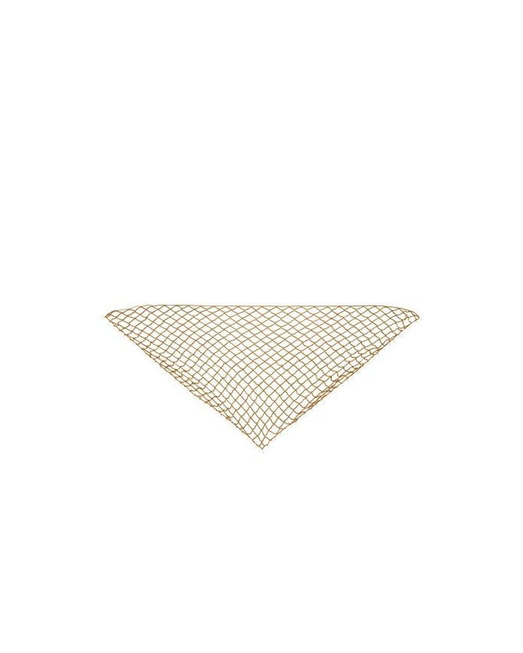 Lelet Metallic Chain Bandana With Freshwater Pearls