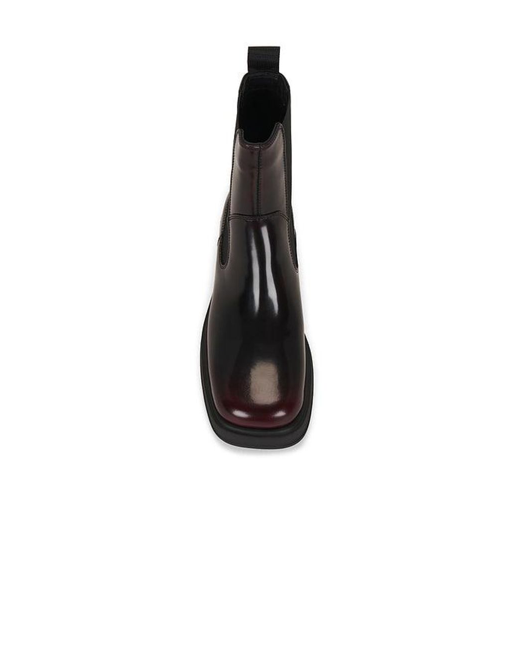 Vagabond Black Dorah Polished Leather Boot
